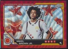 2025 Topps Chrome McDonald's All American Basketball Red Wave Refractor Mikel Brown Jr. #47