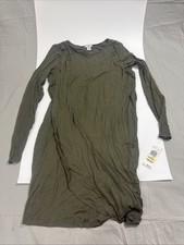 Bar III Womens Olive Dress Size M
