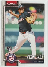 2026 Topps Series 1 Andry Lara #36 RC Washington Nationals