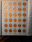 Lincoln Cent Album 1909 to 1974 Whitman Albums, 135 Coins. — photo 8