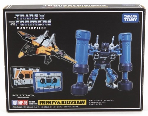 Takara Transformers Masterpiece, MP-16 Frenzy & Buzzsaw Action Figure