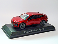 Peugeot 408 Gt Hybrid Ab 2023 Elixierrot In 1:43 Von Norev 474811
