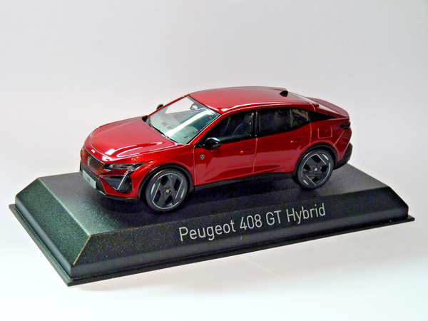 Peugeot 408 Gt Hybrid Ab 2023 Elixierrot In 1:43 Von Norev 474811-image