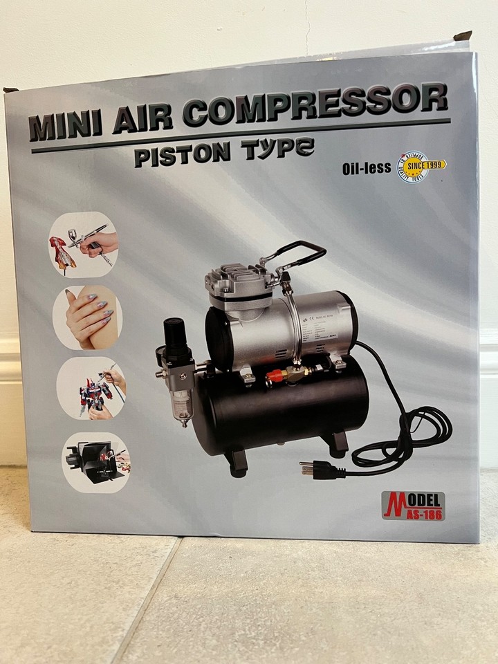 Compressor olievrij ketel 6 L 1,1 kW / 1,5 Pk 180 L/min 8 Bar 230V Aircraft Aircraft AIRBOY 186 OF E Compressor olievrij ketel 6 L 1,1 kW / 1,5 Pk 180 L/min 8 Bar 230V Aircraft Aircraft AIRBOY 186 OF E