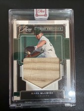 2022 Panini Three and Two Jumbo Swatches Mark McGwire #JS-MM