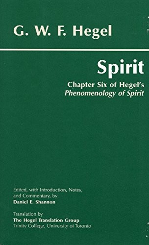 G.W.F. Hegel - Spirit Chapter Six Of Hegel's Phenomenology Of Sp - G245Z-image