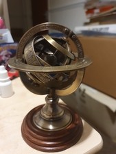 Armillary Sphere .5 Inch Tall.
