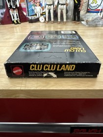 Nintendo Clu Clu Land NES 1985 CIB Unpunched Hangtab Complete In Box Black Box