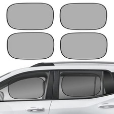 4 PCS Universal Car Window Shades for 4 Pack Universal Car Side Window Shades