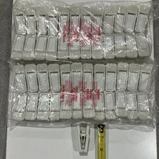 Lot of 48 - Joy Mangano Huggable Hanger Clips Beige NEW & SEALED