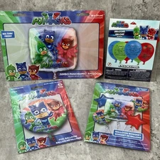 PJ Masks Anagram Balloon Lot Jumbo Foil Balloon & Balloon Bouquet New