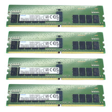 4x Samsung M393A2K43DB3-CWE 16GB DDR4-3200 ECC RDIMM PC4-25600 2Rx8 Server RAM