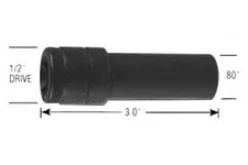 Gorilla 1921SDWRENCH 1/2" Drive Socket Key for Small Diameter 6 Spline Lug Nuts