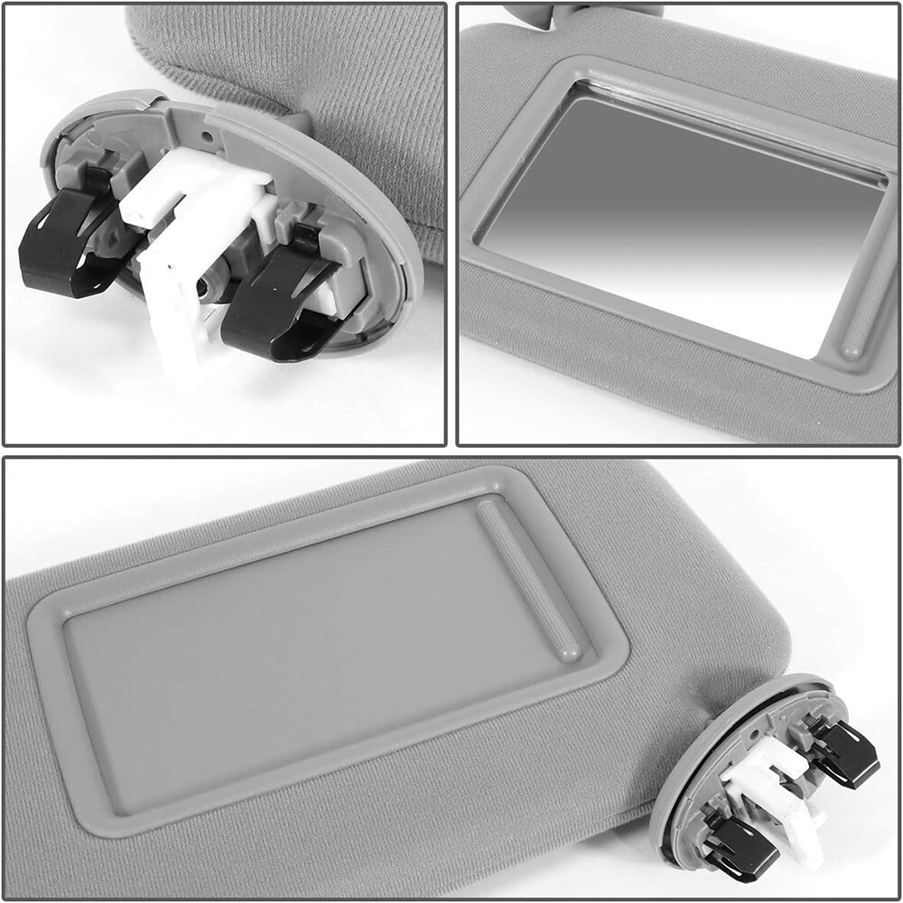 Driver Side Sun Visor for 20072011 Toyota Camry With Sunroof and Light