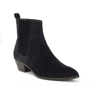 donald pliner black booties