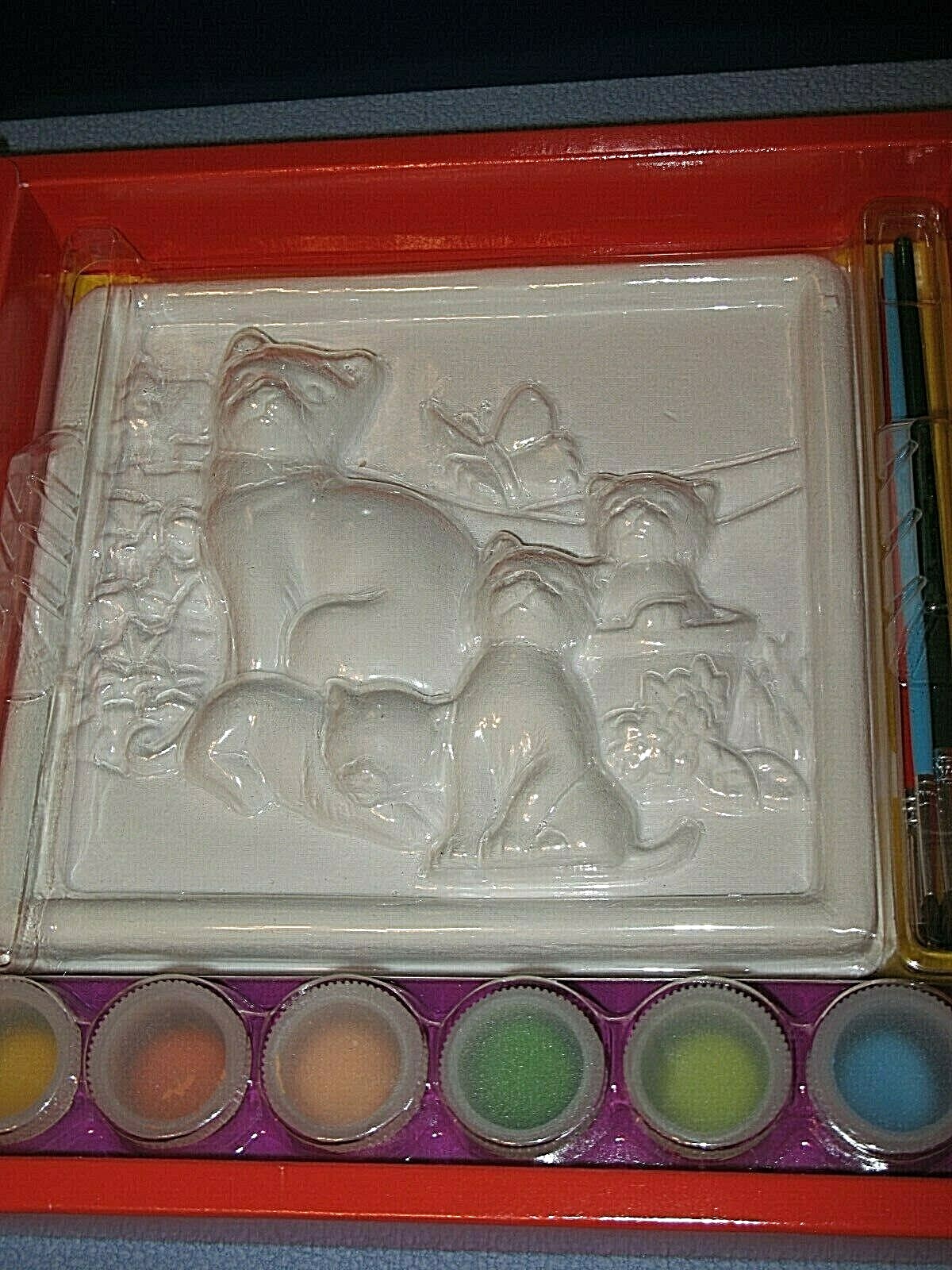 2004 Brighter Child "CATS" Read Paint & Play Activity Kit NEW