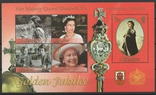 Gibraltar 2002 - Queen Elizabeth II Golden Jubilee - Miniature Sheet - MNH