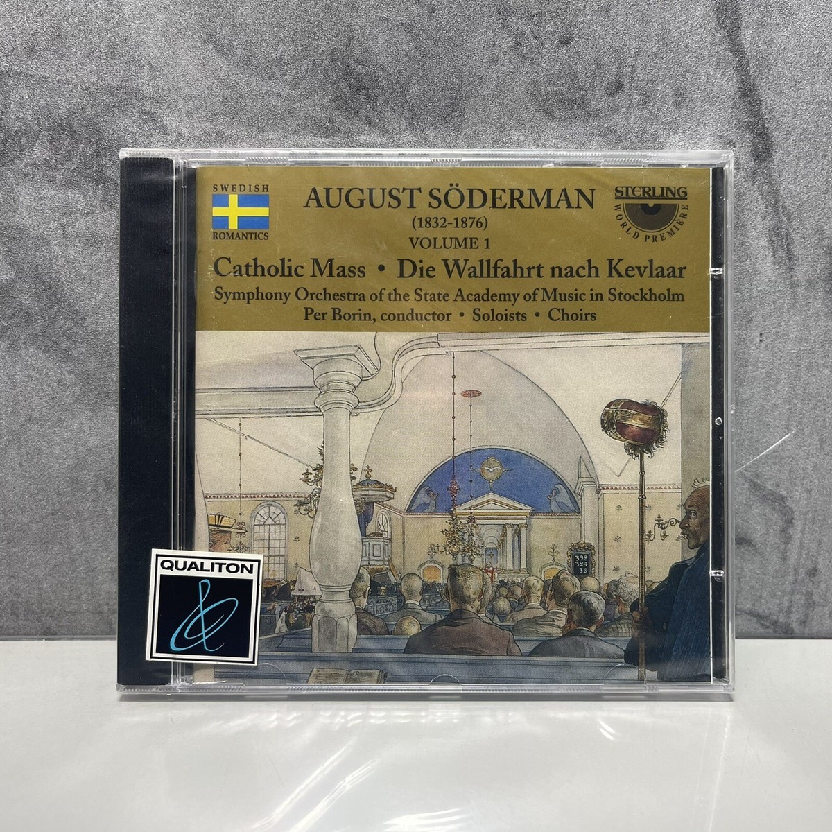 August Söderman: Catholic Mass, etc Vol. 1 / Per Borin, Stockholm