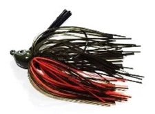 Durhams Tackle Bug Eye Bass Jig J 1/2oz - Green Pumpkinseed