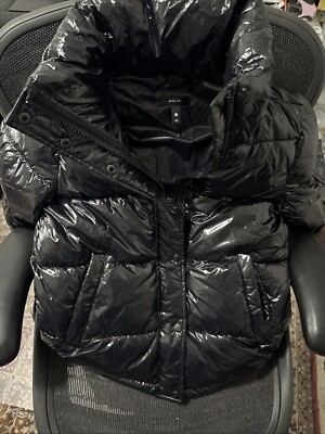 AQUA Lacquer Lexie Puffer Jacket 