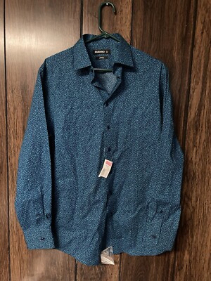 Myra I Men s 15 1/2 Long Sleeve Button Up Shirt NWT