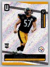 Kameron Canaday 2019 Panini Unparalleled Rookie Card RC #32 Steelers