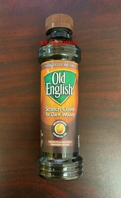 OLD ENGLISH Scratches Nicks Cover For Medium / Dark Woods ~Polish & Restorer 8oz