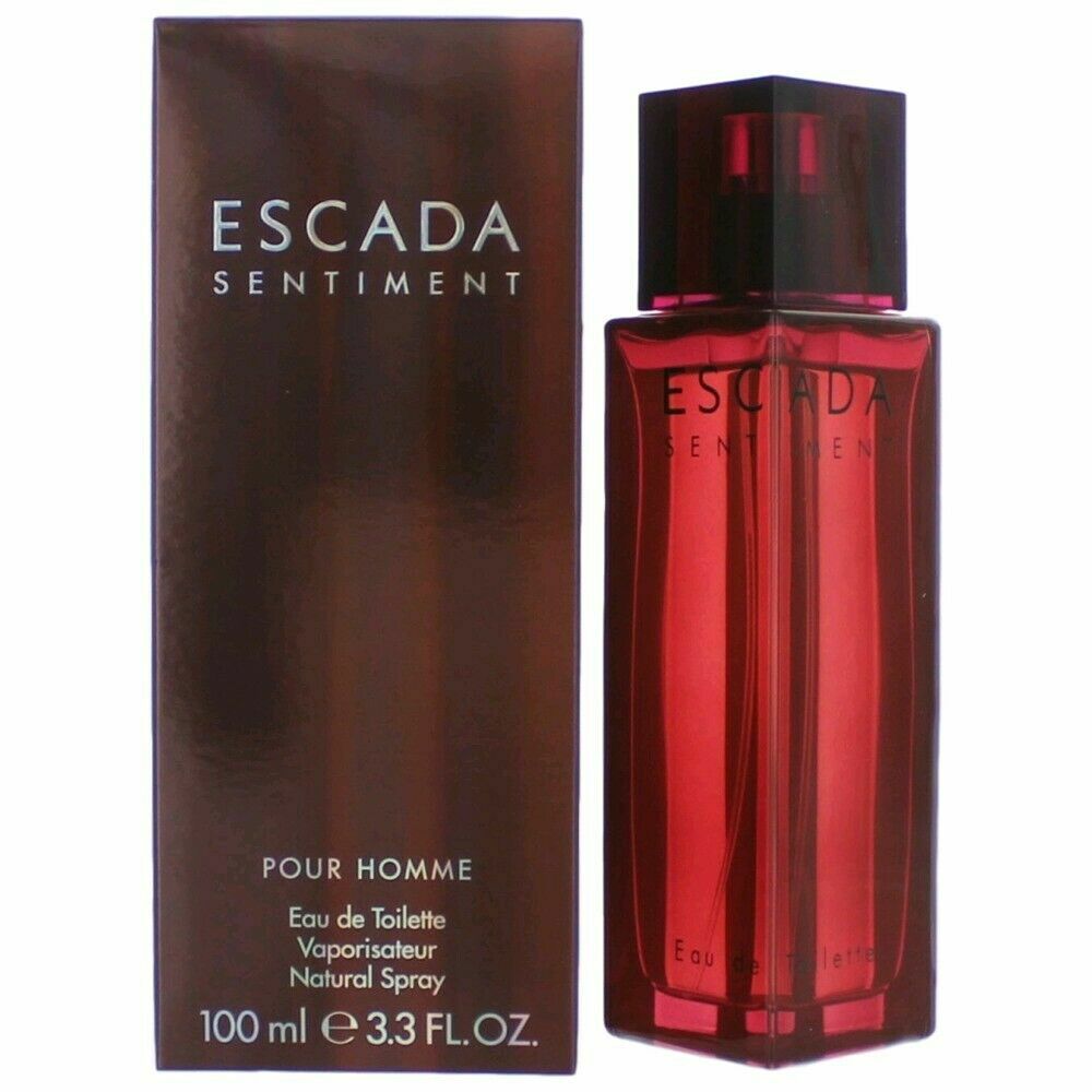 香水(ユニセックス) ESCADA SENTIMENT Pour Homme 100ml Escada Sentiment Cologne for Men 3.4 fl oz Eau De Toilette Spray
