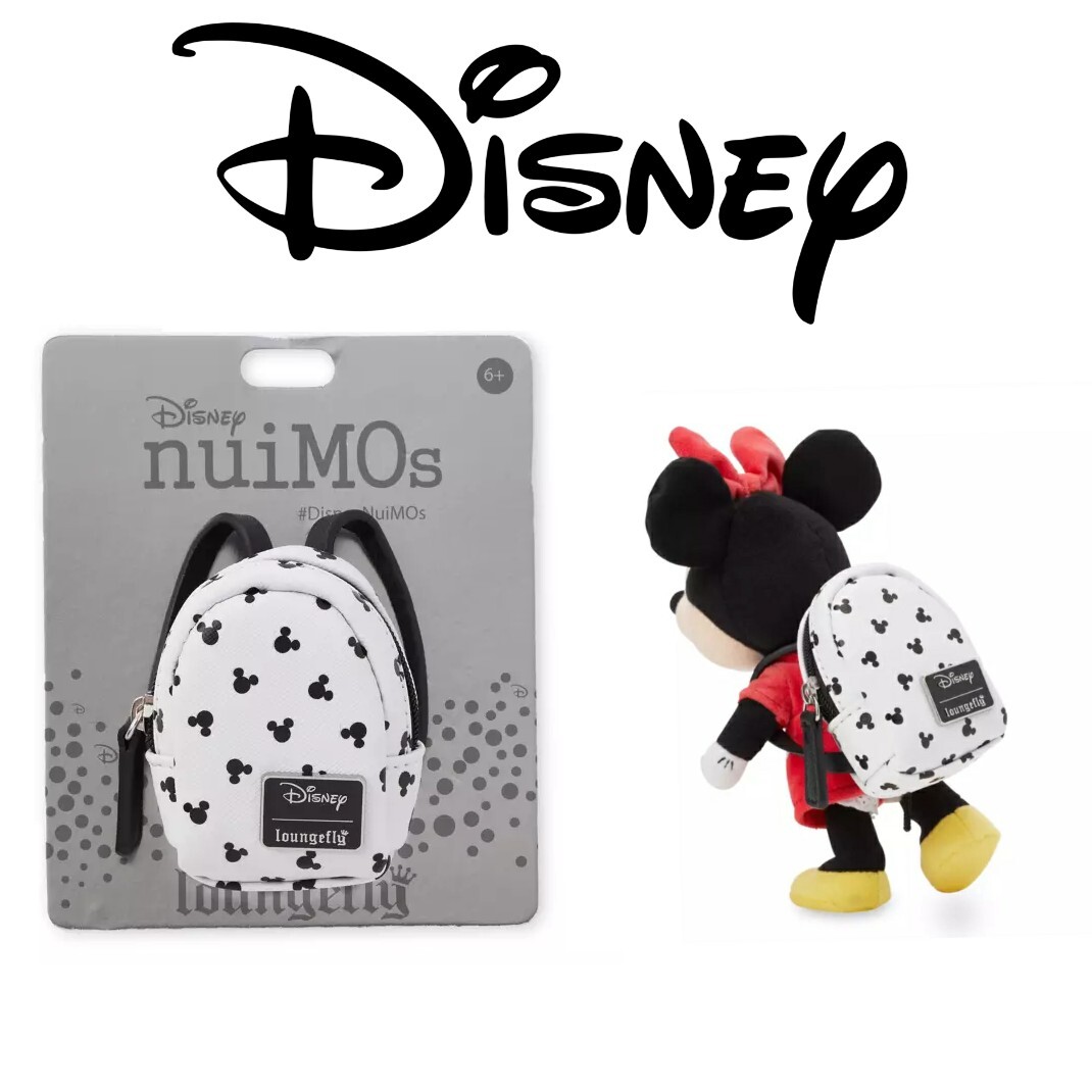 Disney Store nuiMOs Mickey Mouse Icons Leather Mini Backpack by