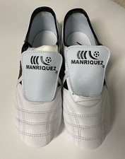 Botines de Fútbol Manríquez Cuero Auténtico Hechos en México
