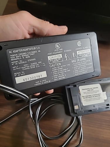 GE CG732 Camcorder Video Camera Battery Charger Included Needs Working Batt. - Picture 6 of 12