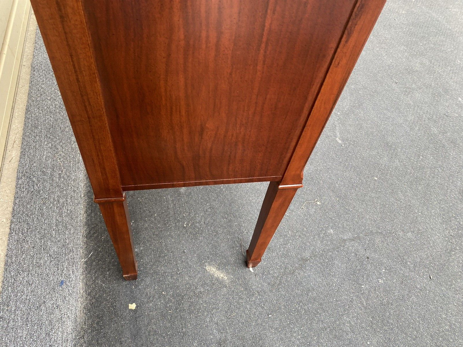 65830   Cherry Hepplewhite Buffet Sideboard Server Cabinet