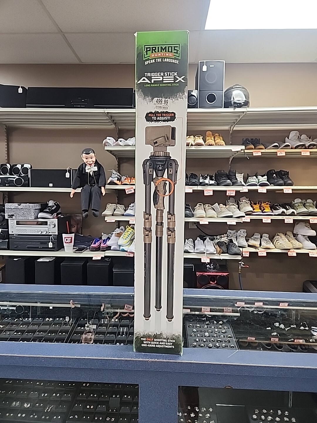 Primos 65900 Apex Carbon Fiber Hunting Tripod - Black / Green FREE SHIPPING!