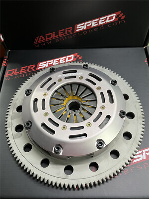 ADLERSPEED Sprung Clutch Twin Disc Kit For HONDA ACCORD PRELUDE H22 H23 F22 F23
