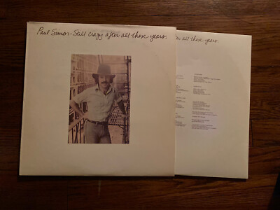 Paul Simon ''Still Crazy After All These Years'' EX++ 1975 LP (Columbia PC-33540)