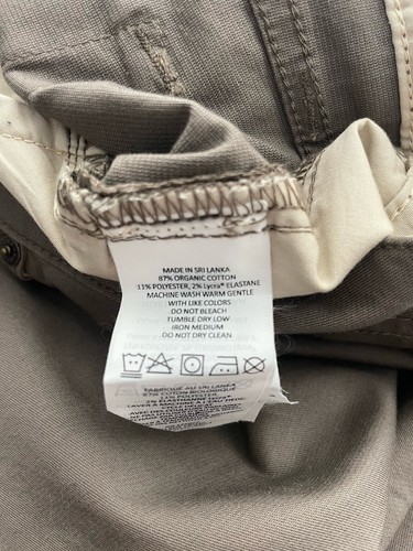 NWT - PrAna Men's Ulterior Pant Slim Size 40x34 Color Mud NEW Organic Cotton - Picture 7 of 8