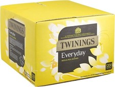 Twinings Everyday Black Tea 1200 Bags Full Flavoured And Refreshing Brew 0.03 per strip