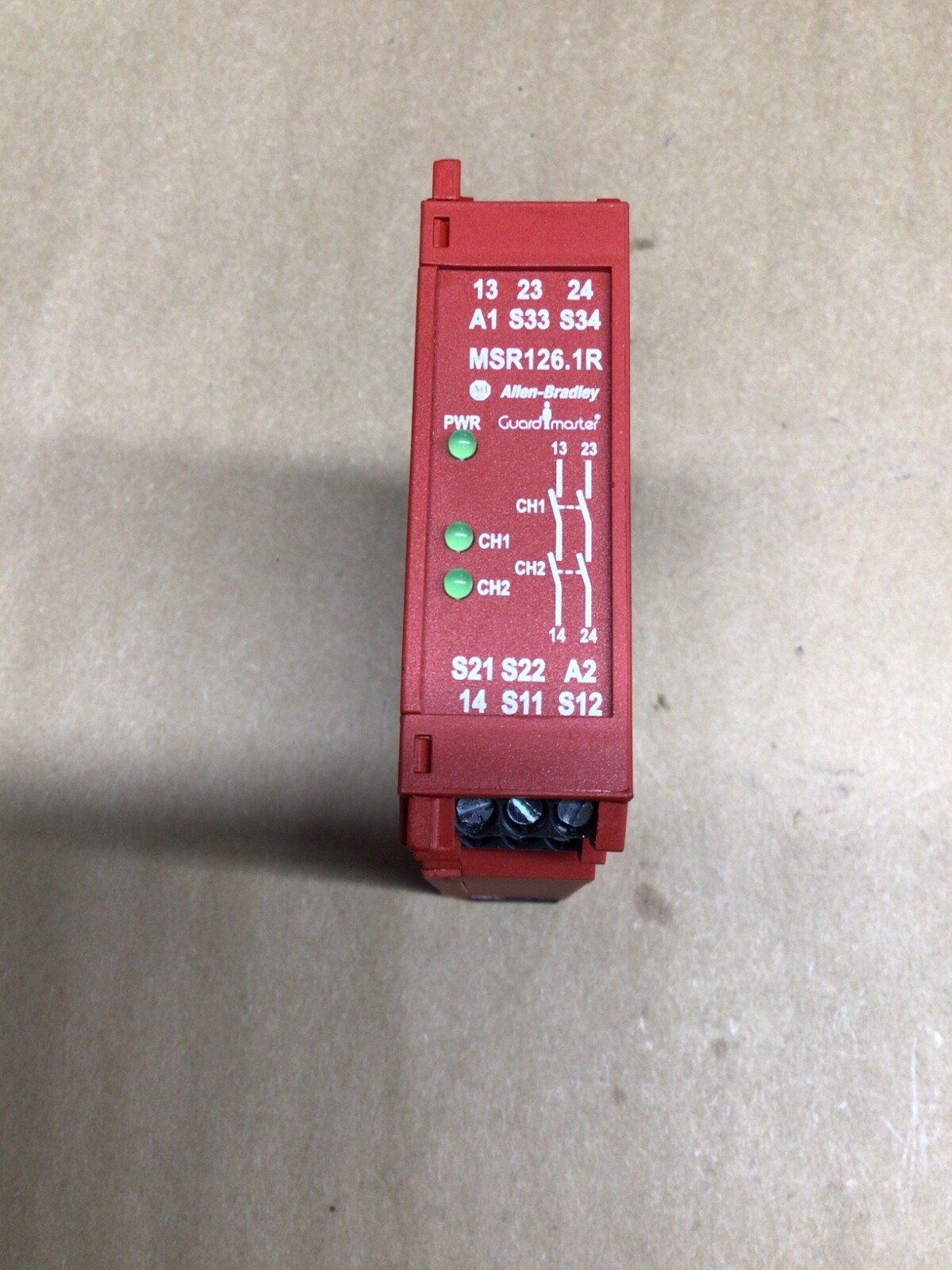 Allen-Bradley MSR126.1R Safety Relay #4016J109