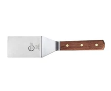 Mercer Culinary Praxis 4" x 2.5" Square Edge Turner (Rosewood)
