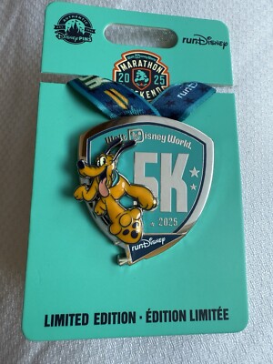5K Pin Set] 2025 runDisney Marathon Weekend Race (3 LE Disney Pins