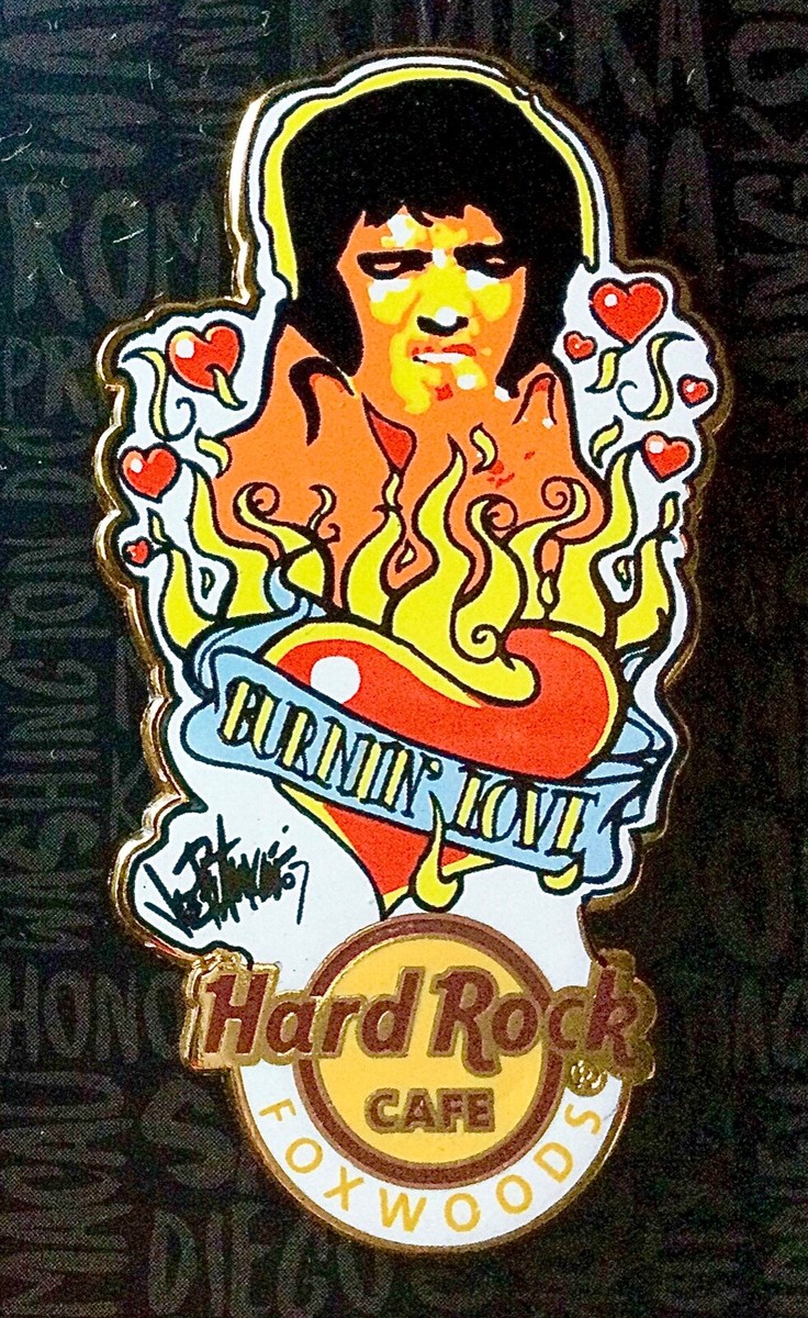 2016 HARD ROCK CAFE FOXWOODS ELVIS PRESLEY BURNIN' LOVE JOE