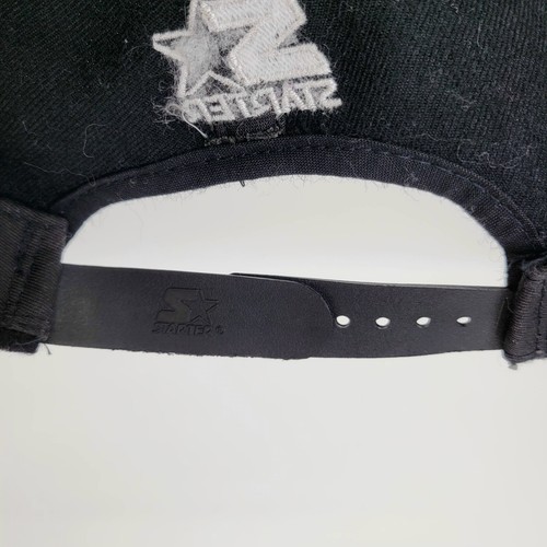 Los Angeles Kings NHL Hockey Vintage Starter Snap Back White/ Black Hat Cap - Picture 11 of 13