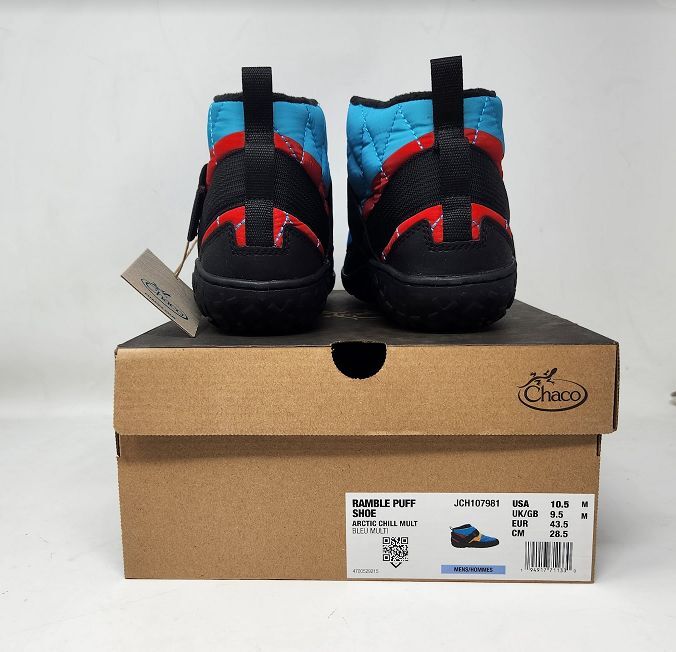 New men\'s 10.5 Chaco Ramble Puff shoes slip on boots JCH107981 Arctic Blue New men main image 2