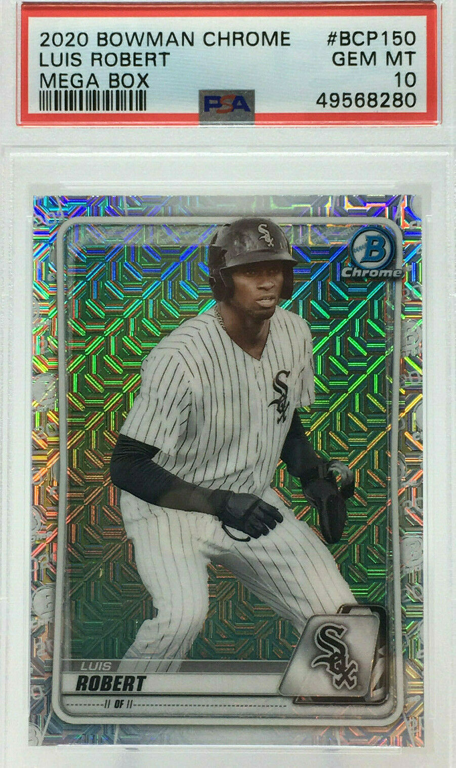 2020 Bowman Chrome Luis Robert ROOKIE CARD PSA 10