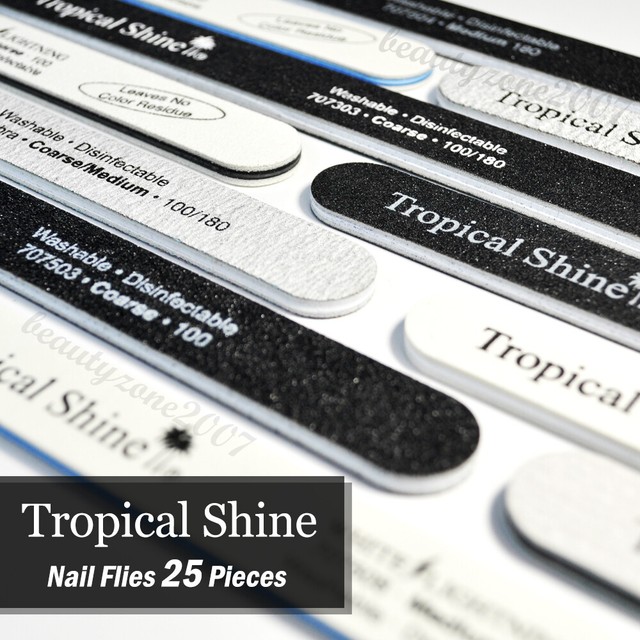 Tropical Shine Nail File x 25 pcs *Choose any Type" eBay