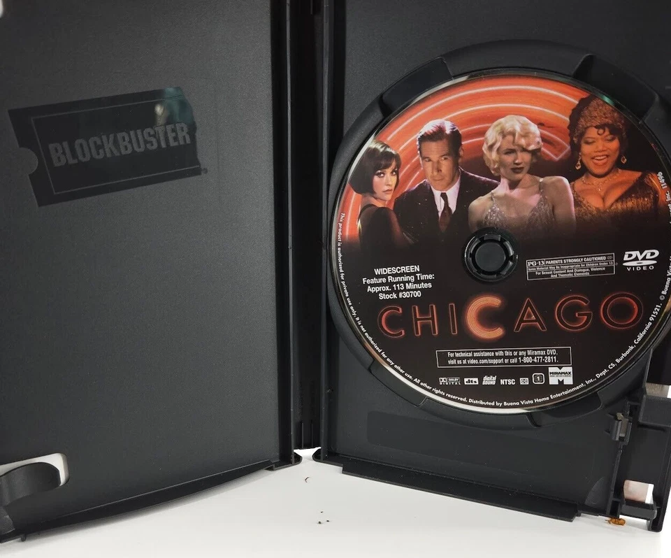 Chicago DVD Video Movie Richard Gere Rene Zellweger Foto 3 de 4