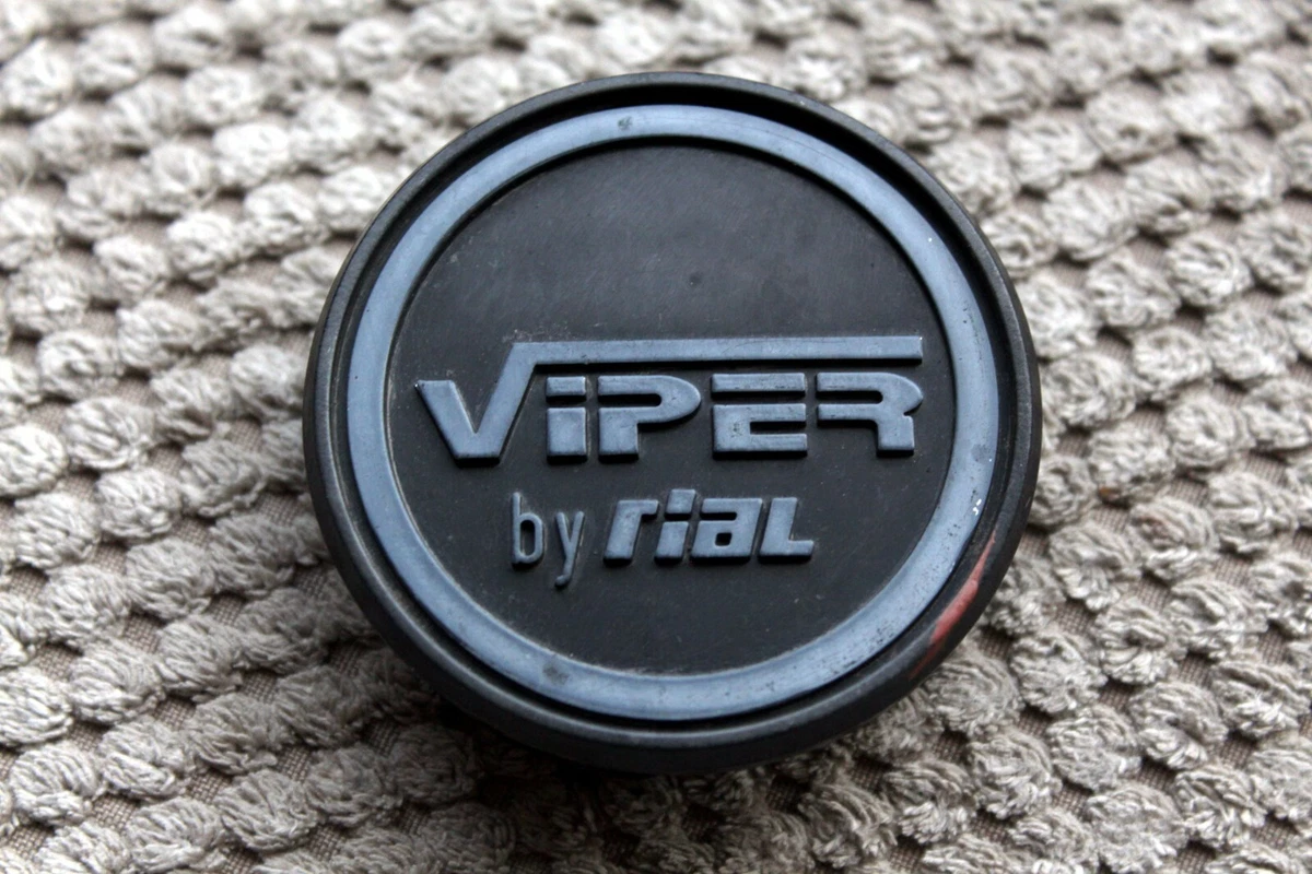 Original seltene Viper von RIAL N05 Alufelge Mitte Kunststoffkappe 