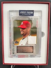 Albert Pujols 2003 Upper Deck Classic Portraits Jersey Fusion Game Used Patch