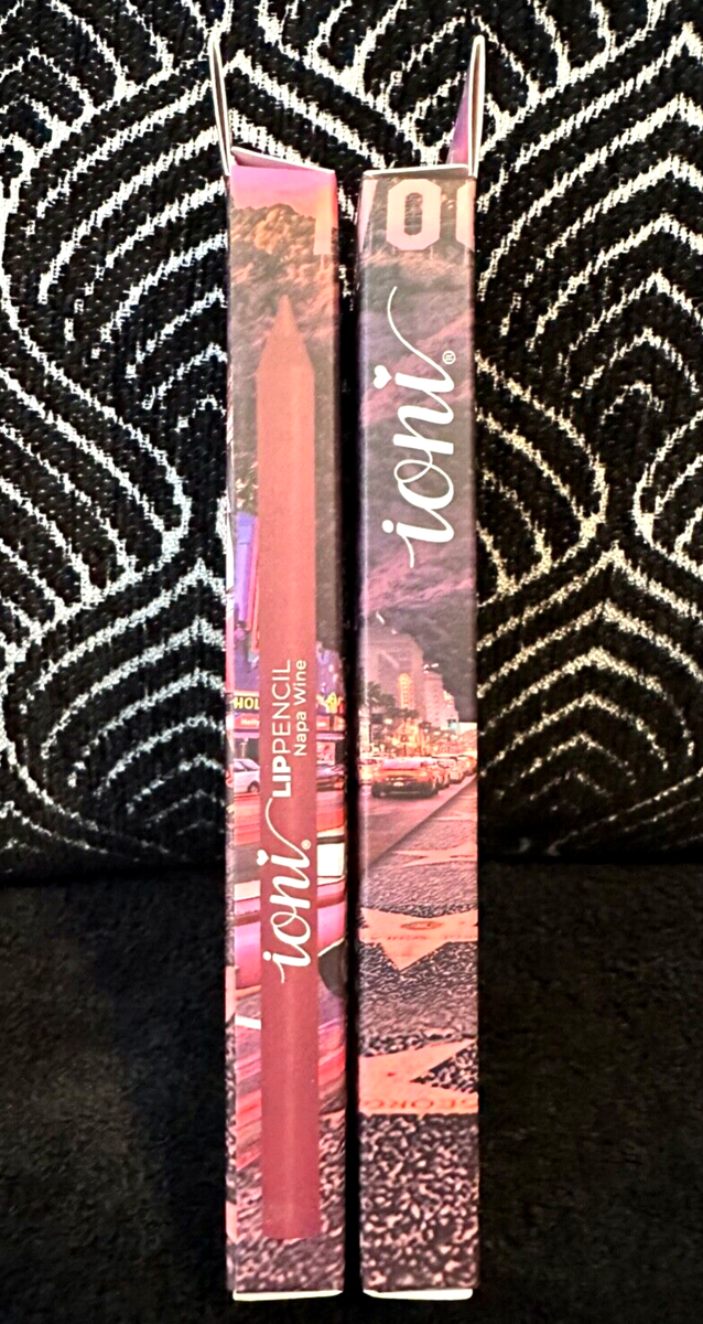 🌺2pk IONI COSMETICS NAPA WINE CREAMY MATTE FILL DEFINE LIP PENCIL