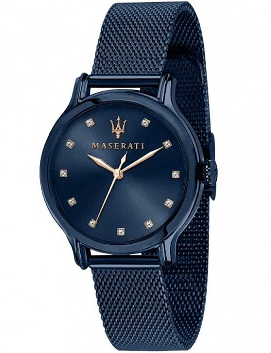 Maserati R8853118501 Epoca Blue Lady Ladies Watch 34mm 10ATM | eBay